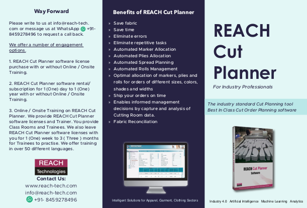 REACH Cut Planner Industry Professional Brochure